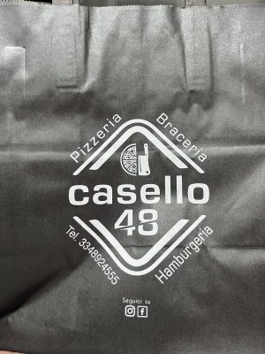 busta take away da asporto per ristoranti