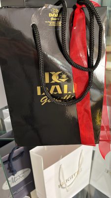 shopper lusso plastificate stampa a caldo brillante